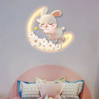 Applique murale chambre enfant forme lapin - Delisse