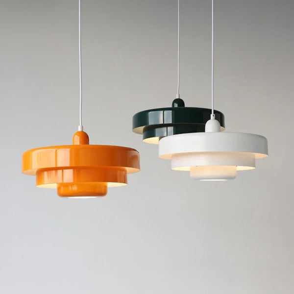 Luminaire scandinave orange | Ebbe - Delisse